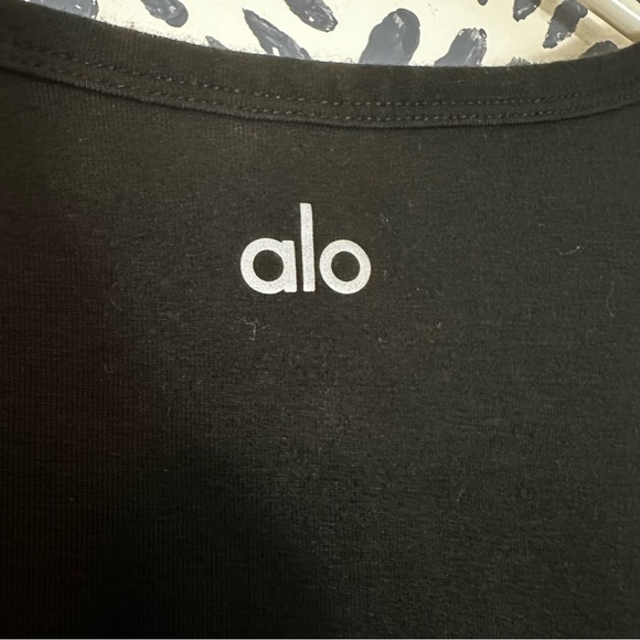 Alo Yoga Black Cover Tank Top - Picture 6 of 12
